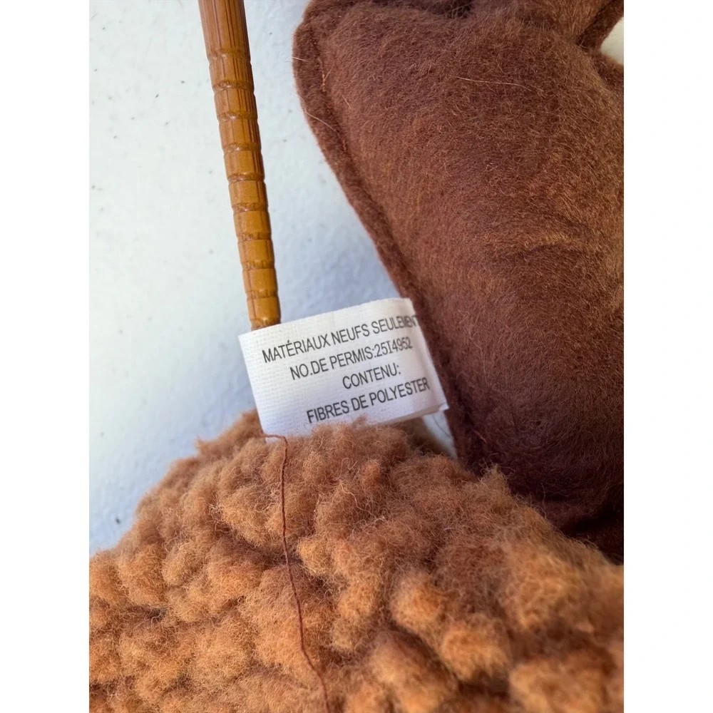 PetHoliday Reindeer Dog Costume Small Brown Sherpa Fleece Christmas Holiday Wear